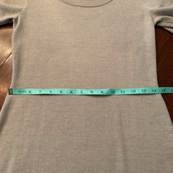 Kenar grey wool dress - Picture 6 of 7